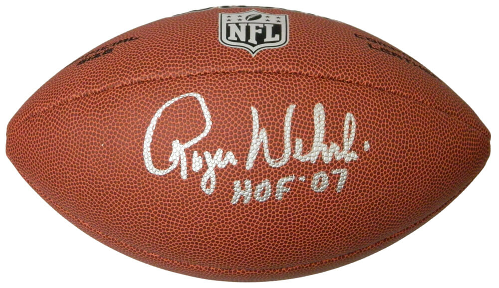 Roger Wehrli Signed Wilson Limited Full Size NFL Football w/HOF'07 - WEHFTB300 - Roger Wehrli Signed Wilson Limited Full Size NFL Football w/HOF'07 product image