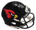 Roger Wehrli Signed Arizona Cardinals 2022 Alternate Black Riddell Speed Mini Helmet w/HOF'07 - WEHMIN305 - Roger Wehrli Signed Arizona Cardinals 2022 Alternate Black Riddell Speed Mini Helmet w/HOF'07 product image