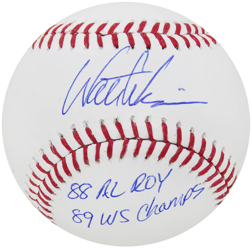 Walt Weiss Signed Rawlings Official MLB Baseball w/88 AL ROY, 89 WS Champs - WEIBSB101 - Walt Weiss Signed Rawlings Official MLB Baseball w/88 AL ROY, 89 WS Champs product image