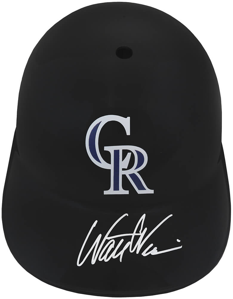 Walt Weiss Signed Colorado Rockies Souvenir Replica Batting Helmet - WEIBTH100 - Walt Weiss Signed Colorado Rockies Souvenir Replica Batting Helmet product image