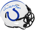 Carson Wentz Signed Indianapolis Colts Lunar Eclipse Riddell Speed Mini Helmet (Fanatics) - WENMIN303 - Carson Wentz Signed Indianapolis Colts Lunar Eclipse Riddell Speed Mini Helmet (Fanatics) product image