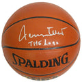 Jerry West Signed Spalding Indoor/Outdoor Basketball w/The Logo - WESBSK201 - Jerry West Signed Spalding Indoor/Outdoor Basketball w/The Logo product image