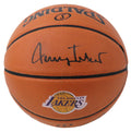 Jerry West Signed Spalding Los Angeles Lakers Logo Game Series Replica NBA Basketball - WESBSK206 - Jerry West Signed Spalding Los Angeles Lakers Logo Game Series Replica NBA Basketball product image