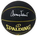 Jerry West Signed Spalding Elevation Black NBA Basketball - WESBSK207 - Jerry West Signed Spalding Elevation Black NBA Basketball product image