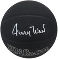 Jerry West Signed Wilson 75th Anniversary Logo Black NBA Basketball - WESBSK209 - Jerry West Signed Wilson 75th Anniversary Logo Black NBA Basketball product image
