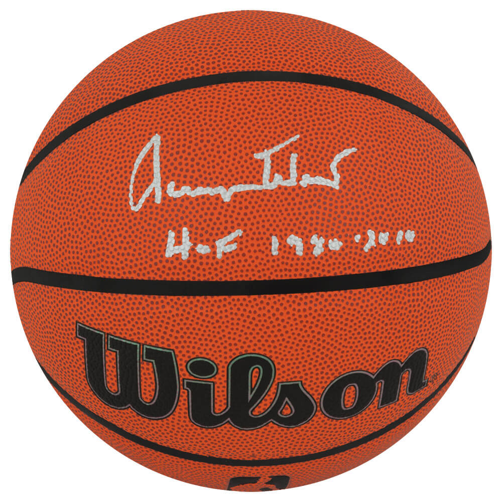 Jerry West Signed Wilson Indoor/Outdoor NBA Basketball w/HOF 1980, 2010 - WESBSK213 - Jerry West Signed Wilson Indoor/Outdoor NBA Basketball w/HOF 1980, 2010 product image