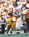 Charles White Signed USC Trojans White Jersey Action 8x10 Photo w/79 Heisman (In Black) - WHI08P323 - Charles White Signed USC Trojans White Jersey Action 8x10 Photo w/79 Heisman (In Black) product image