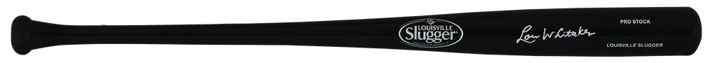 Lou Whitaker Signed Louisville Slugger Pro Stock Black Baseball Bat - WHIBAT120 - Lou Whitaker Signed Louisville Slugger Pro Stock Black Baseball Bat product image