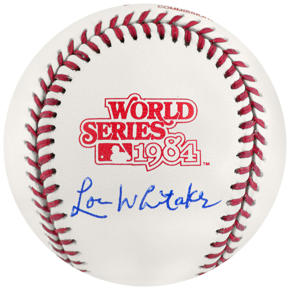 Lou Whitaker Signed Rawlings 1984 World Series (Detroit Tigers) Baseball - WHIBSB111 - Lou Whitaker Signed Rawlings 1984 World Series (Detroit Tigers) Baseball product image