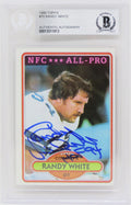 Randy White Signed Dallas Cowboys 1980 Topps Football Card #70 w/HOF'94 - (Beckett Encapsulated) - WHICAR303 - Randy White Signed Dallas Cowboys 1980 Topps Football Card #70 w/HOF'94 - (Beckett Encapsulated) product image