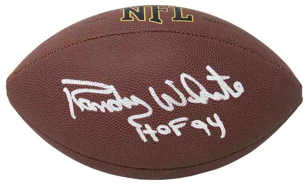 Randy White Signed Wilson NFL Super Grip Full Size Football w/HOF 94 - WHIFTB300 - Randy White Signed Wilson NFL Super Grip Full Size Football w/HOF 94 product image
