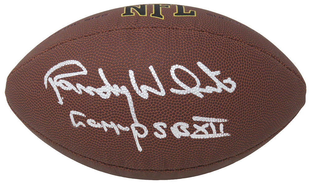 Randy White Signed Wilson NFL Super Grip Full Size Football w/Co-MVP SB XII - WHIFTB301 - Randy White Signed Wilson NFL Super Grip Full Size Football w/Co-MVP SB XII product image