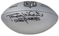 Randy White Signed Wilson Duke Silver Metallic NFL Full Size Replica Football w/Co MVP SB XII - WHIFTB315 - Randy White Signed Wilson Duke Silver Metallic NFL Full Size Replica Football w/Co MVP SB XII product image