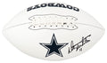 Danny White Signed Dallas Cowboys Logo Franklin White Football - WHIFTB330 - Danny White Signed Dallas Cowboys Logo Franklin White Football product image