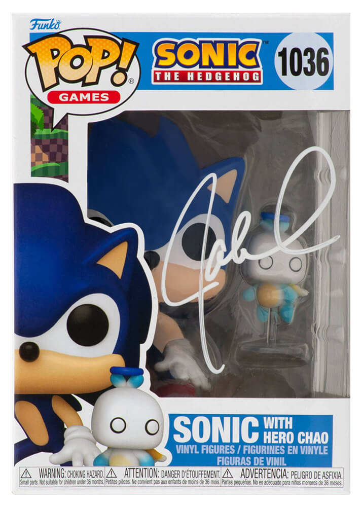 Jaleel White Signed Sonic The Hedgehog With Chao Funko Pop Doll #1036 - WHIFUN502 - Jaleel White Signed Sonic The Hedgehog With Chao Funko Pop Doll #1036 product image