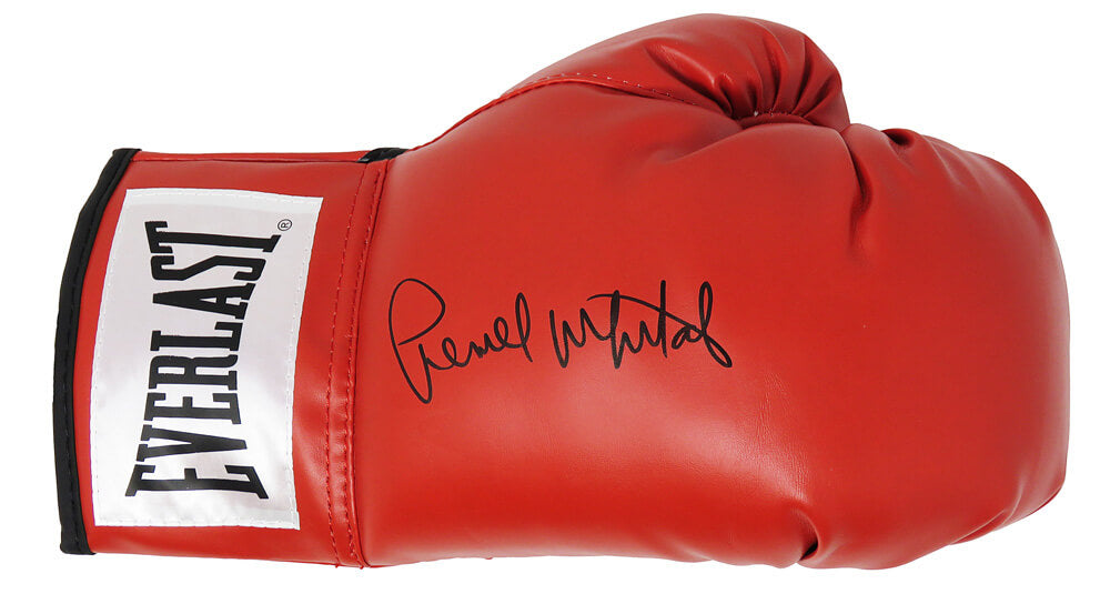 Pernell Whitaker Signed Everlast Red Boxing Glove - WHIGLV500 - Pernell Whitaker Signed Everlast Red Boxing Glove product image
