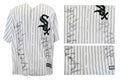 2005 Chicago White Sox Team Signed Chicago White Sox White Pinstripe Majestic Replica Baseball Jersey (18 Signatures) - WHIJRY100 - 2005 Chicago White Sox Team Signed Chicago White Sox White Pinstripe Majestic Replica Baseball Jersey (18 Signatures) product image