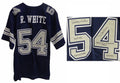 Randy White Signed Navy Custom Football Jersey w/5 Stats - WHIJRY302 - Randy White Signed Navy Custom Football Jersey w/5 Stats product image