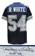 Randy White Signed Navy Throwback Custom Football Jersey w/HOF'94 - WHIJRY305 - Randy White Signed Navy Throwback Custom Football Jersey w/HOF'94 product image