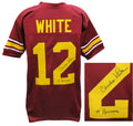Charles White Signed Red Custom Football Jersey w/79 Heisman - WHIJRY310 - Charles White Signed Red Custom Football Jersey w/79 Heisman product image
