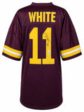 Danny White Signed Maroon Custom College Football Jersey - WHIJRY343 - Danny White Signed Maroon Custom College Football Jersey product image