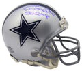 Randy White Signed Dallas Cowboys Riddell Replica Mini Helmet w/SB MVP XII - WHIMIN302 - Randy White Signed Dallas Cowboys Riddell Replica Mini Helmet w/SB MVP XII product image