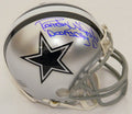 Randy White Signed Dallas Cowboys Riddell Replica Mini Helmet w/Doomsday D - WHIMIN304 - Randy White Signed Dallas Cowboys Riddell Replica Mini Helmet w/Doomsday D product image