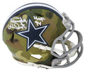 Randy White Signed Dallas Cowboys CAMO Riddell Speed Mini Helmet w/HOF'94 - WHIMIN311 - Randy White Signed Dallas Cowboys CAMO Riddell Speed Mini Helmet w/HOF'94 product image