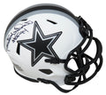 Randy White Signed Dallas Cowboys Lunar Eclipse White Matte Riddell Speed Mini Helmet w/HOF'94 - WHIMIN312 - Randy White Signed Dallas Cowboys Lunar Eclipse White Matte Riddell Speed Mini Helmet w/HOF'94 product image