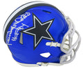 Randy White Signed Dallas Cowboys FLASH Riddell Speed Mini Helmet w/HOF'94 - WHIMIN315 - Randy White Signed Dallas Cowboys FLASH Riddell Speed Mini Helmet w/HOF'94 product image