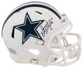 Danny White Signed Dallas Cowboys 2022 Alternate White Riddell Speed Mini Helmet - WHIMIN330 - Danny White Signed Dallas Cowboys 2022 Alternate White Riddell Speed Mini Helmet product image