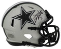 Danny White Signed Dallas Cowboys RAVE Riddell Speed Mini Helmet - WHIMIN332 - Danny White Signed Dallas Cowboys RAVE Riddell Speed Mini Helmet product image