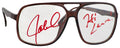 Jaleel White Signed (Steve Urkel) Brown Nerdy Oversized Big Frame Eye Glasses w/Hi Laura - WHIOTH503 - Jaleel White Signed (Steve Urkel) Brown Nerdy Oversized Big Frame Eye Glasses w/Hi Laura product image