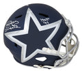 Randy White Signed Dallas Cowboys AMP Alternate Series Riddell Full-Size Speed Replica Helmet w/HOF'94 - WHIREP310 - Randy White Signed Dallas Cowboys AMP Alternate Series Riddell Full-Size Speed Replica Helmet w/HOF'94 product image