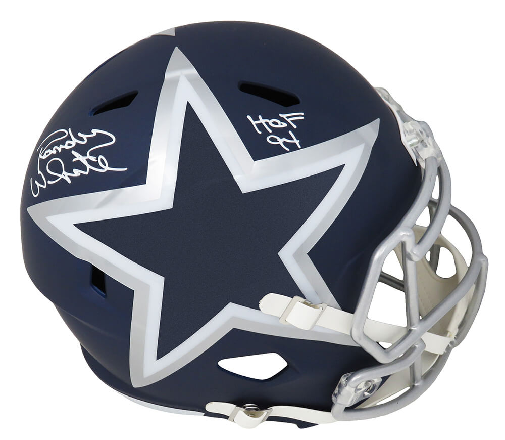 Randy White Signed Dallas Cowboys AMP Alternate Series Riddell Full-Size Speed Replica Helmet w/HOF'94 - WHIREP310 - Randy White Signed Dallas Cowboys AMP Alternate Series Riddell Full-Size Speed Replica Helmet w/HOF'94 product image