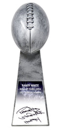 Randy White Signed Football World Champion 15 Inch Replica Silver Trophy w/HOF'94 - WHITRO300 - Randy White Signed Football World Champion 15 Inch Replica Silver Trophy w/HOF'94 product image