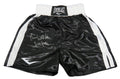 Pernell Whitaker Signed Everlast Black Boxing Trunks w/Sweet Pea - WHITRU500 - Pernell Whitaker Signed Everlast Black Boxing Trunks w/Sweet Pea product image