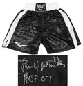 Pernell Whitaker Signed Everlast Black Boxing Trunks w/HOF'07 - WHITRU501 - Pernell Whitaker Signed Everlast Black Boxing Trunks w/HOF'07 product image