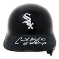 Chris Widger Signed Chicago White Sox Rawlings Mini Batting Helmet w/05 WS Champs - WIDMIN100 - Chris Widger Signed Chicago White Sox Rawlings Mini Batting Helmet w/05 WS Champs product image