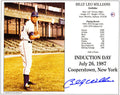 Billy Williams Signed Chicago Cubs Hall of Fame Induction Day 8x10 Photo - WIL08P107 - Billy Williams Signed Chicago Cubs Hall of Fame Induction Day 8x10 Photo product image