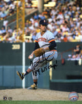 Milt Wilcox Signed Detroit Tigers Pitching Grey Jersey Action 8x10 Photo w/84 WS Champs - WIL08P160 - Milt Wilcox Signed Detroit Tigers Pitching Grey Jersey Action 8x10 Photo w/84 WS Champs product image