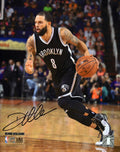 Deron Williams Signed Brooklyn Nets With Ball Action 8x10 Photo - WIL08P251 - Deron Williams Signed Brooklyn Nets With Ball Action 8x10 Photo product image