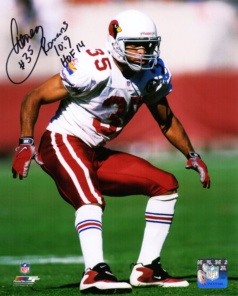 Aeneas Williams Signed Arizona Cardinals Action 8x10 Photo w/HOF'14 - WIL08P320 - Aeneas Williams Signed Arizona Cardinals Action 8x10 Photo w/HOF'14 product image