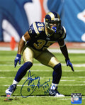 Aeneas Williams Signed St Louis Rams Action 8x10 Photo w/HOF'14 - WIL08P321 - Aeneas Williams Signed St Louis Rams Action 8x10 Photo w/HOF'14 product image