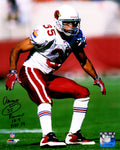 Aeneas Williams Signed Arizona Cardinals White Jersey Action 8x10 Photo w/HOF'14 - WIL08P322 - Aeneas Williams Signed Arizona Cardinals White Jersey Action 8x10 Photo w/HOF'14 product image