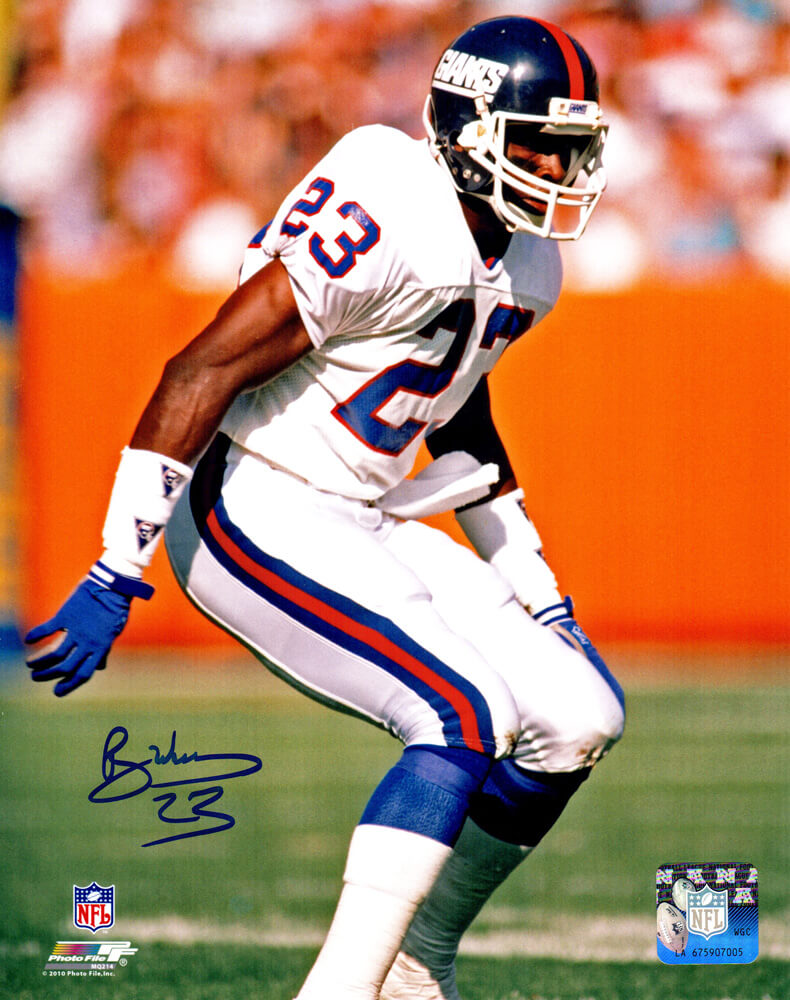 Perry Williams Signed New York Giants Action 8x10 Photo - WIL08P340 - Perry Williams Signed New York Giants Action 8x10 Photo product image