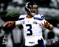 Russell Wilson Signed Seattle Seahawks Super Bowl XLVIII Passing Action 8x10 Photo - WIL08P345 - Russell Wilson Signed Seattle Seahawks Super Bowl XLVIII Passing Action 8x10 Photo product image
