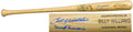 Billy Williams Signed Rawlings Blonde 60's Style Adirondack Name Engraved Bat w/Sweet Swinging - WILBAT102 - Billy Williams Signed Rawlings Blonde 60's Style Adirondack Name Engraved Bat w/Sweet Swinging product image