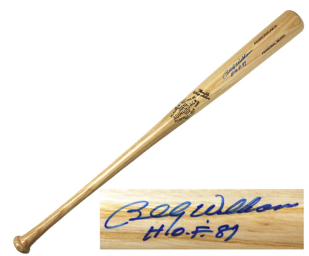 Billy Williams Signed Rawlings Adirondack Blonde Baseball Bat w/HOF'87 - WILBAT105 - Billy Williams Signed Rawlings Adirondack Blonde Baseball Bat w/HOF'87 product image
