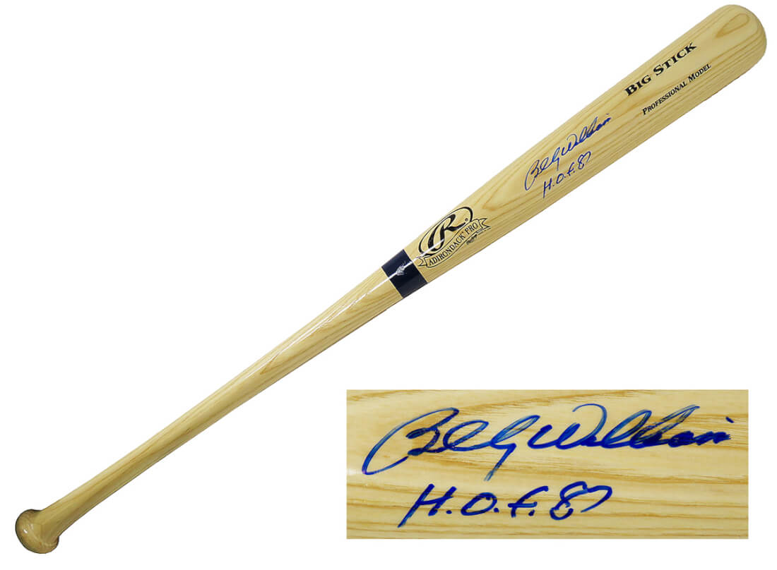Billy Williams Signed Rawlings Blonde Big Stick Baseball Bat w/HOF'87 - WILBAT106 - Billy Williams Signed Rawlings Blonde Big Stick Baseball Bat w/HOF'87 product image